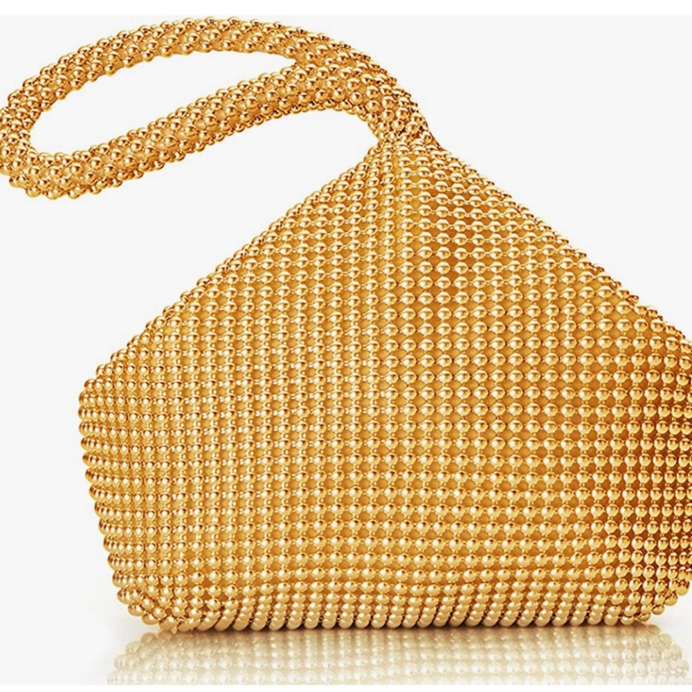 ⭐️ Women's Rhinestone Clutch Evening Bags Sparkly Glitter Triangle Purse